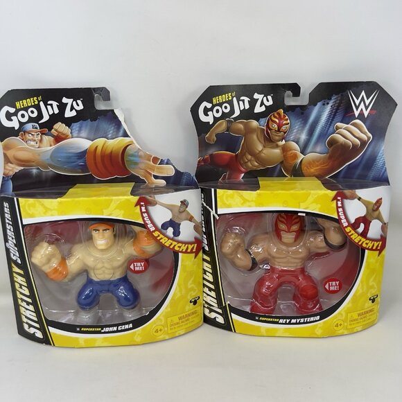 Hero’s of Goo Jit Zu 2-Pack John Cena and Rey Mysterio - Picture 1 of 6